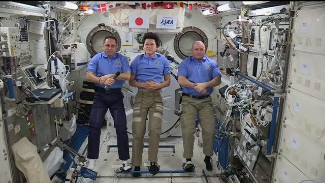 International Space Station speaks with the International Space Explorers Forum