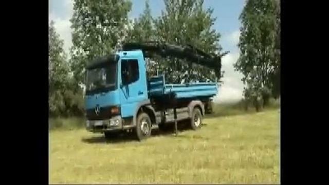 Mercedes Atego 818 Mit Kran