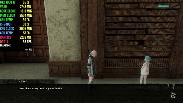 NieR Replicant - GTX 1050 Ti - High Settings | 1080p 60 FPS