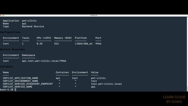 Integrate internal API with API Gateway | Advanced | Tutorial | Copilot | Cloud Map | Serverless