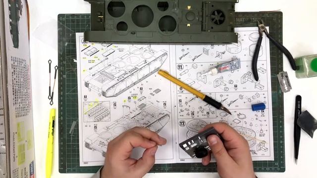 Стрим Т-35 HobbyBoss Часть XIX. Буксирные тросы.