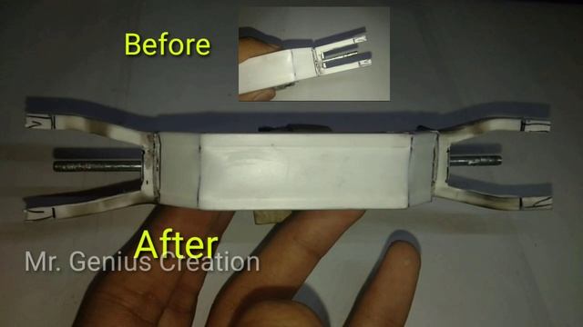 DIY front Axle for RC car. How to make a front Axle at home with plastic (wire case). Front Axel .