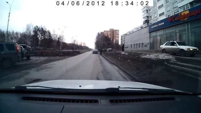 Пьянь на дороге