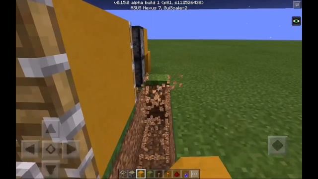 MINECRAFT PE 0.15.0 МЕХАНИЗМЫ #1 "ДВЕРЬ С ПОРШНЯМИ" / STaYsON