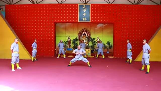 ШОУ МОНАХОВ ШАОЛИНЬ - копья