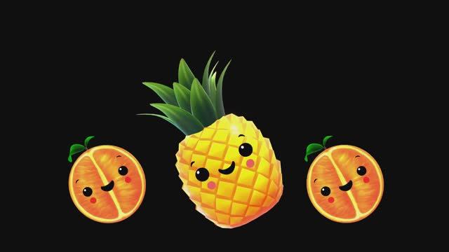 Hey Bear Sensory - Smoothie Mix- Fun Dance Video with music and animation