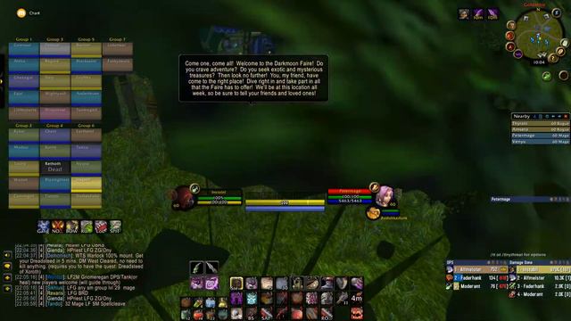 Wow Classic | Taking DMF buff with raid.