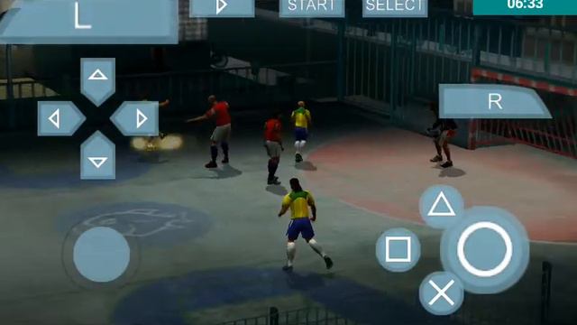 Gameplay do Fifa street 2 para  Android para ppsspp gold