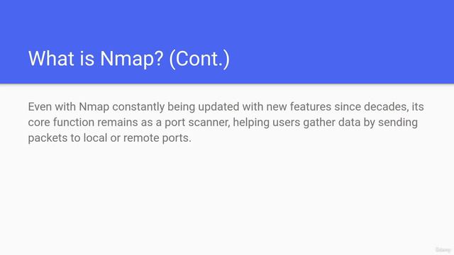 5.2. What is Nmap