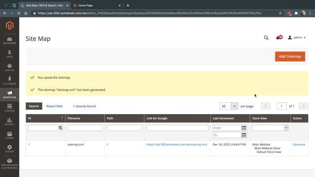 Magento Tips - Fixing Sitemap.xml 404 Errors