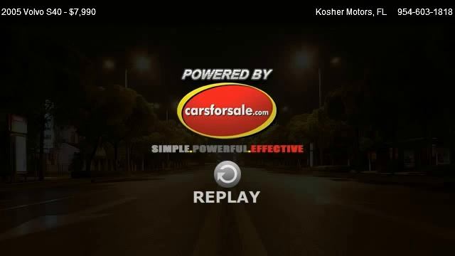 2005 Volvo S40 2.4i - for sale in Hollywood, FL 33020