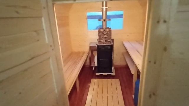 Баня квадро бочка