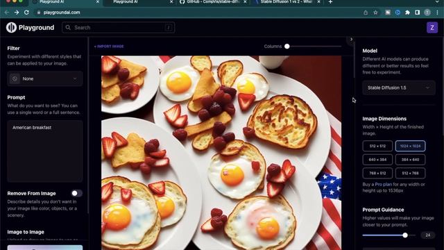 AI image generator | Playground AI  - Prompt guidance and quality (Part 1)