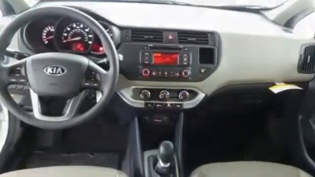 2014 KIA RIO LX CLEAR WHITE