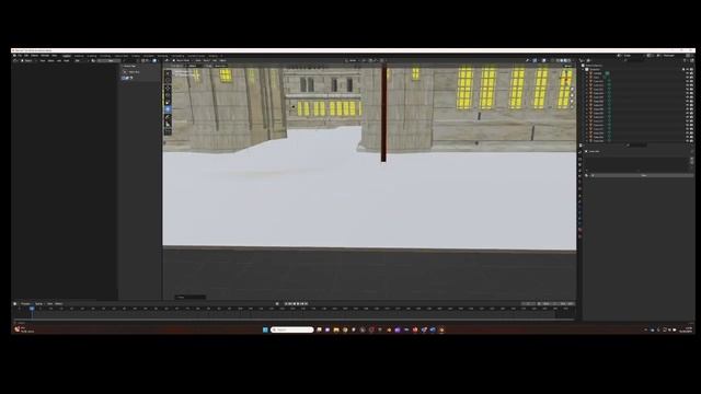Building an Oxford Cloister using Blender