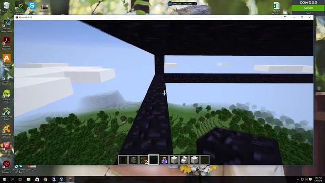 Minecraft PC Edition MSI installer, Launcher Config, and Game Play