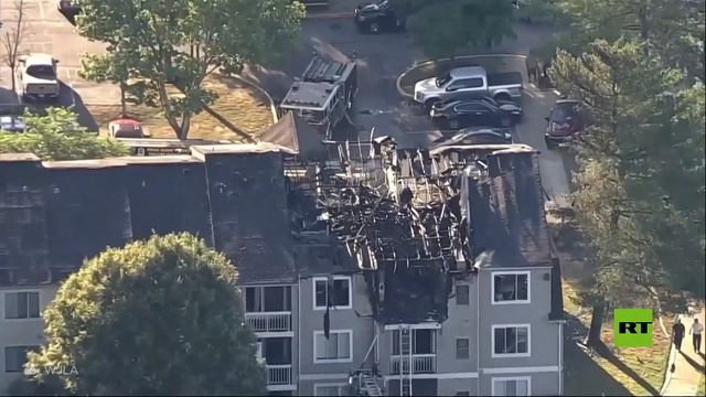 مصرع شخصين في حريق شقة بولاية ماريلاند