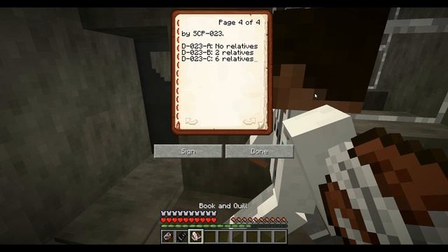 Minecraft SCP Site-19 - Meet SCP-023
