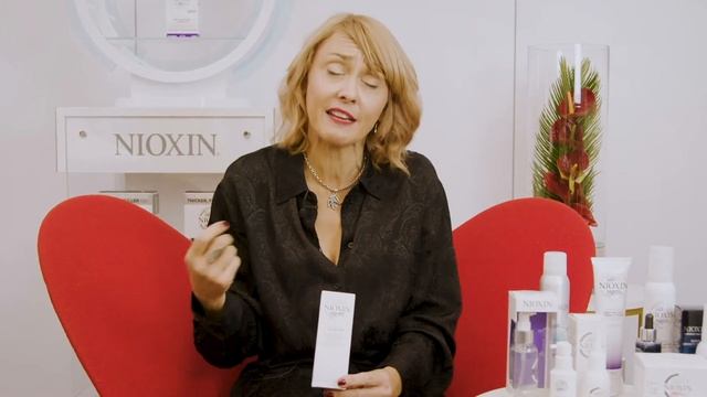 Target areas of thinning hair with 3D Intensive Hair Booster | NIOXIN
