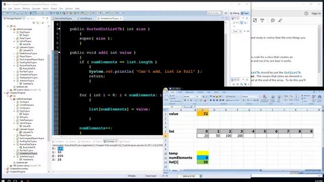 APCS: Lab7b Sorted Integer List [Inheritance]