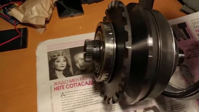 Анализируем старый ведомый конус вариатора кашкая JF011E