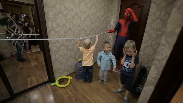 День рождения Амирчика  5 лет! Игра с канатами