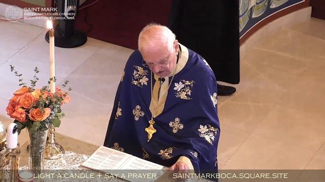 Matins/Orthros & Divine Greek Orthodox Liturgy July 25, 2021 The 5th Sunday of Matthew