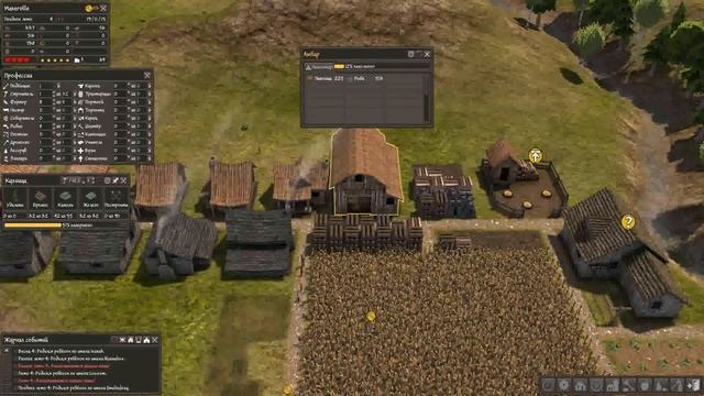 Продолжаем развивать наше поселение в [Banished] #2 Бомбит