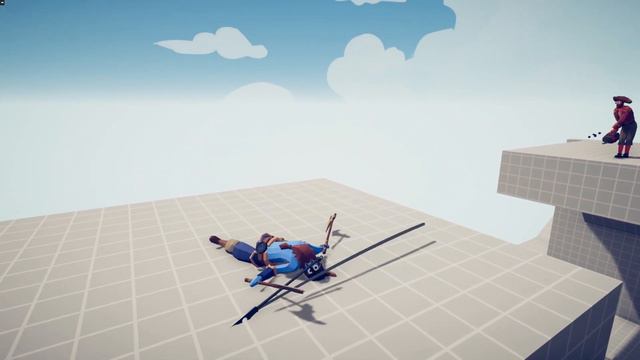 HANG EVERYONE on THE WALL and THROW STONES ZEUS | TABS - Totally Accurate Battle Simulator