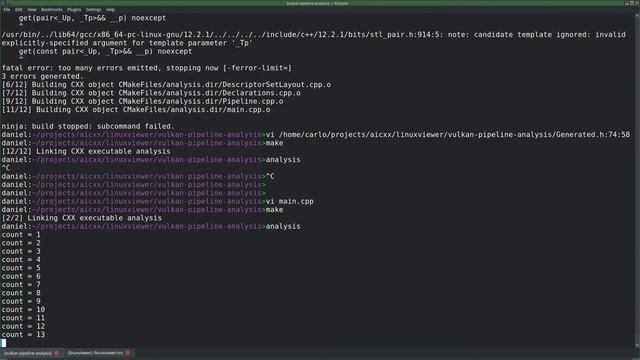 Live C++ coding of a Vulkan engine. Read description!
