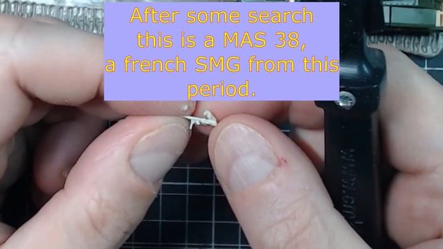 [MATCHBOX 1/76] B1bis FRENCH TANK  - HOW TO DEAL WITH THE (small) SOLDIERS? ?