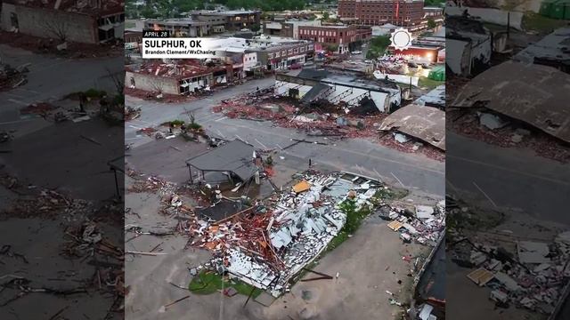 Торнадо в Оклахоме.