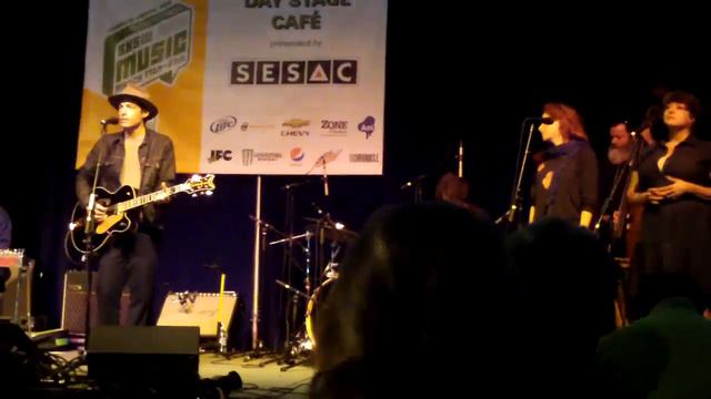 Jakob Dylan w Neko Case SXSW 2010