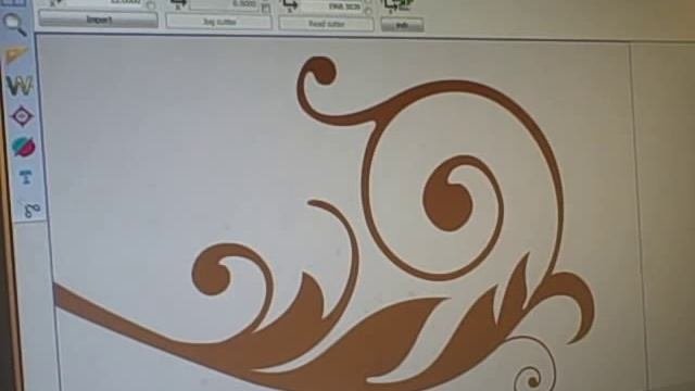 Custom Design layout for Etched glass vinyl - Corel Draw X3 - Video 1