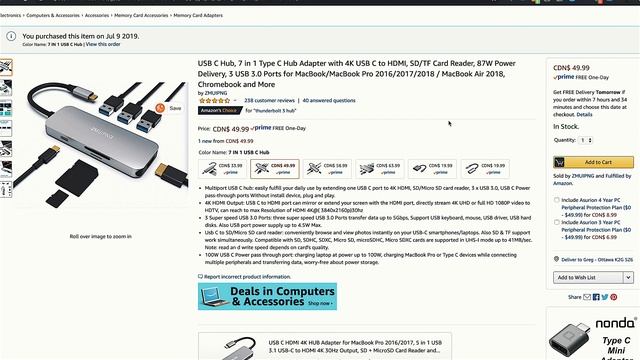 USB C adapters for your new Macbook