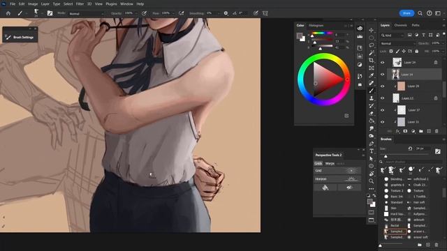 Photoshop Speedpaint - Reze