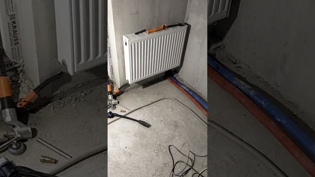 Переделка радиатора отопления с нижнего подключения прямого на угловое из стены, важные моменты!