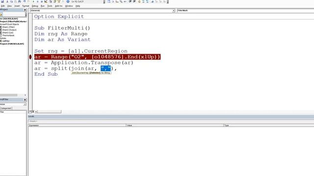 Autofilter by Mutiplie Criteria with VBA Part 2