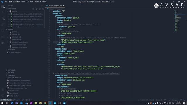 DOCKER, JENKINS, SELENIUM  Kurseinführung || Wir erstellen eine Testumgebung (1/10)