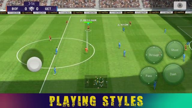 Playing Styles Explained pes2021 mobile| Classic no.10, Hole player |All playing styles explanation