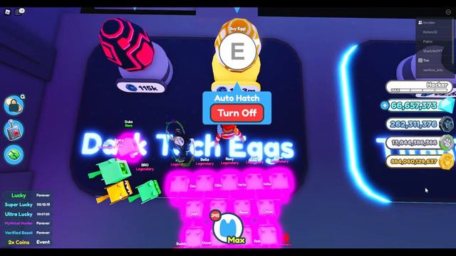 ОТКРЫВАЮ 555 ЗОЛОТЫХ ЯИЦ что ВЫПАДЕТ в ПЕТ СИМУЛЯТОРЕ Х / OPEN 555 GOLDEN EGGS mythic!?