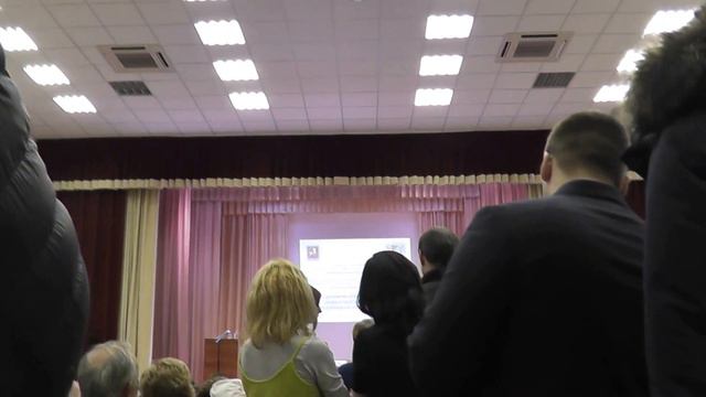 Встреча жителей с префектом ЮАО и заместителем Мэра Москвы Булатовым Г.Б. / 23 апреля 2015 года