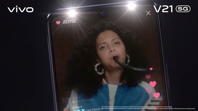 Smartphone Vivo V21 5G en Paris