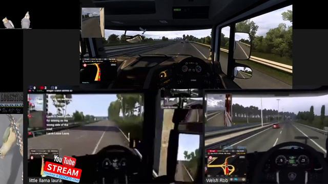 Euro Trucks Live  Convoy  #ets2 #Chat watch in 2K #2kVideo
