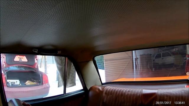 Polski Fiat 125p 1974r 1,3 Benzin Cold Start After 6 Months and Drive in the Snow