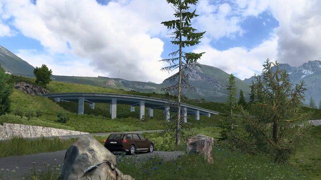 Euro Truck Simulator 2 New Mercedes Actros Download 1.44 /  autriche , italie