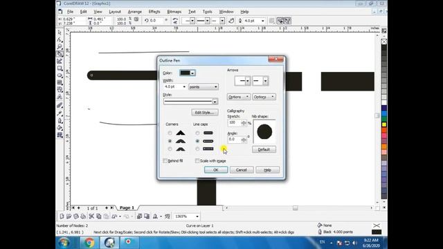Outline Tool in Corel Draw || Corel Draw12 || Class 29 || اردو / हिंदी