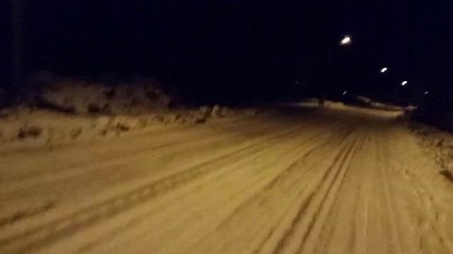 Вечерняя прогулка в Рождество???         По шведской деревеньке... 1 часть