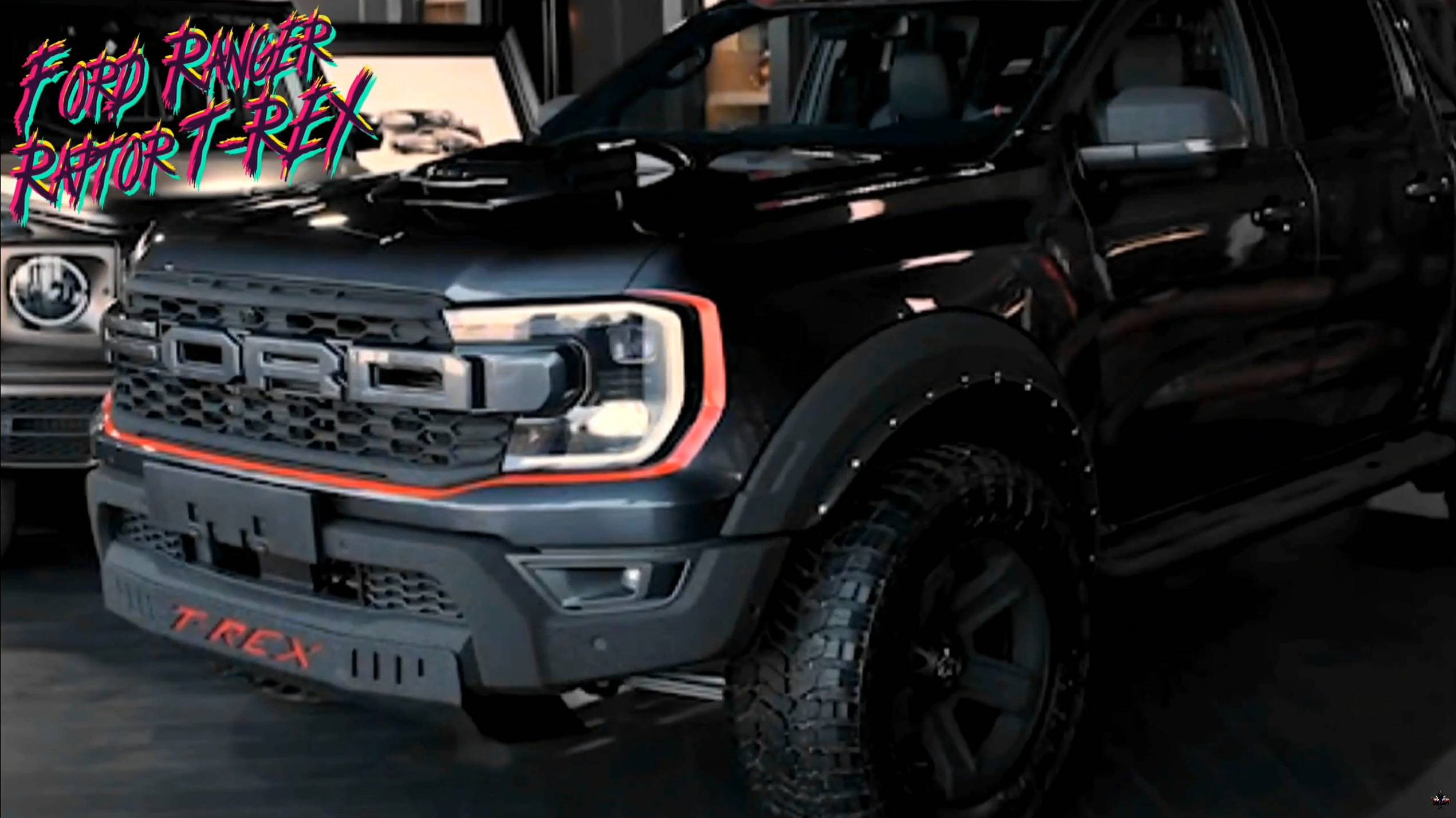 "Ford Ranger Raptor T-REX": Безмолвный обзор интерьера и экстерьера