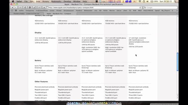 Apple's New MacBook Pro Lineup Feb 2011
